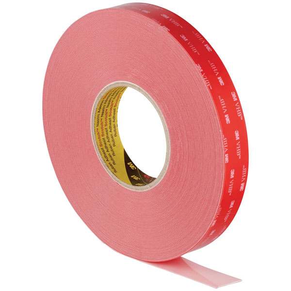 3M LSE060/SMPL VHB™ Tape LSE-060WF, White, 19 mm x 3 m, 0.6 mm