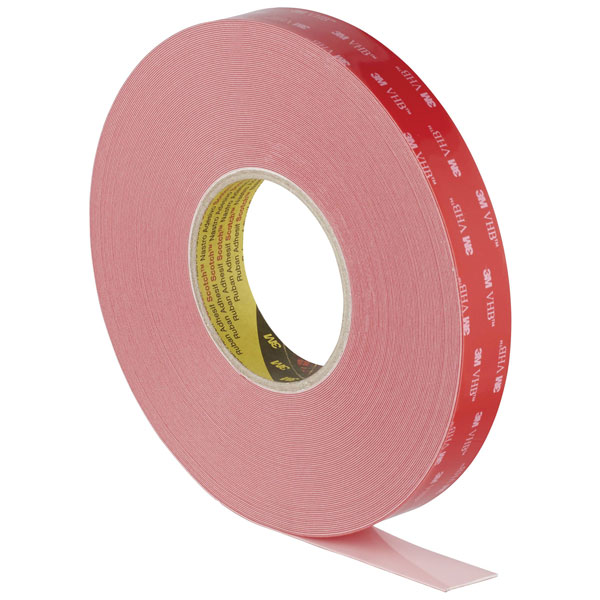 3M LSE6019 VHB™ Tape LSE-060WF, White, 19 mm x 33 m, 0.6 mm