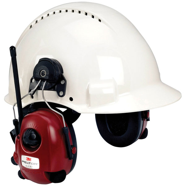 3M Peltor M2RX7P3E2-01 Alert Headset AM/FM Radio (Hard Hat Not Inc...