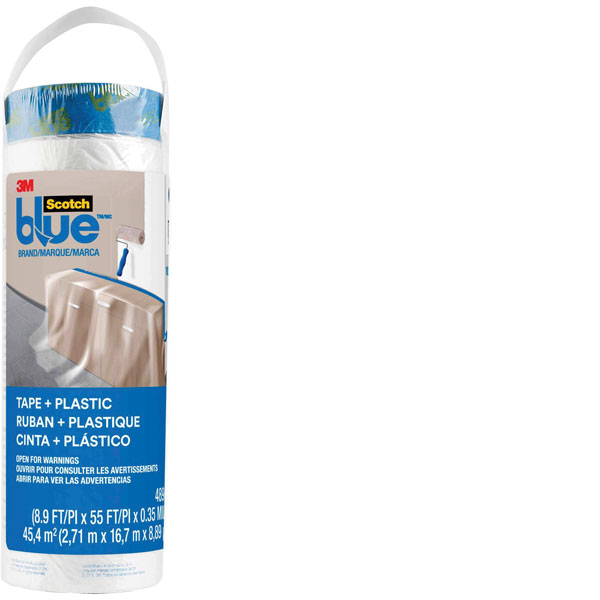 3M PT2093EL-107NEW ScotchBlue™ Pre-Taped Painter's Plastic Refill ...