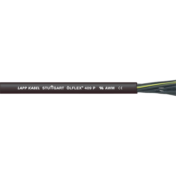 LAPP 1311305 ÖLFLEX® 409 P Control lead 5 G 1.50 mm² Black 1311305