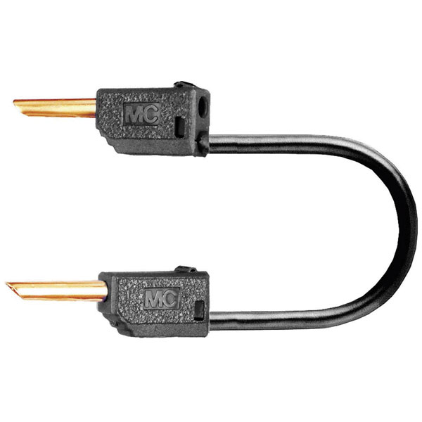 Stäubli 280033-06021 LK2-F test lead 60cm flexible, stackable 2mm ...