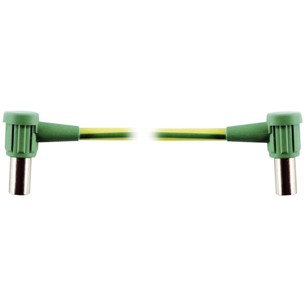 Stäubli 553210-10020 MC-POAG-EC6/2 connector 6 mm 90° socket green...