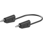 Stäubli 641030-20020 LK-4N-F10 Test lead 200cm yel/gr flexible stackable plugs