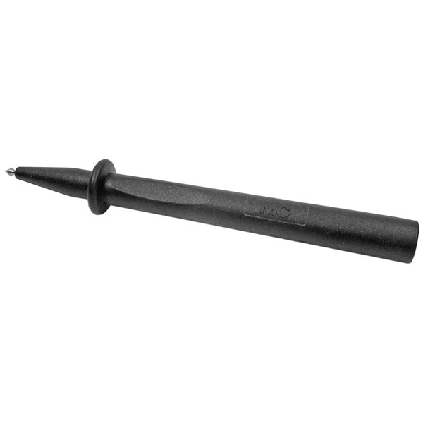 Stäubli 669390-21 BT400 safety test probe CAT IV 1000V black Ø2mm tip