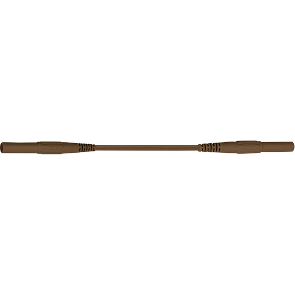 Stäubli 669391-10027 XMF-419 safety test lead 4 mm banana jack 1 m...