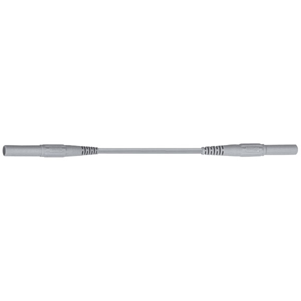 Stäubli 669392-10028 XMS-419 test lead, 4mm banana jacks, 1m, grey...