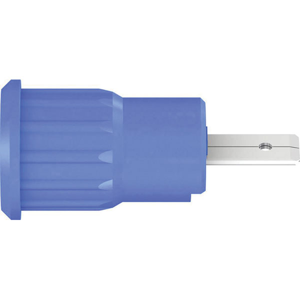 Stäubli 233160-23 SEB4-F/A safety jack socket blue built-in insula...