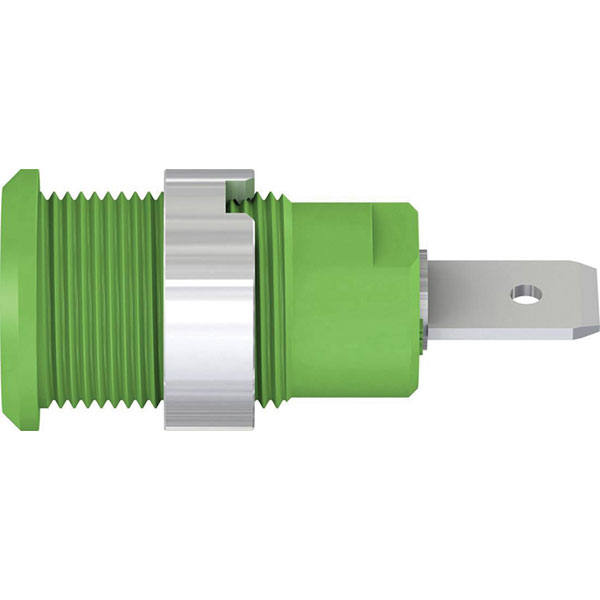 Stäubli 497046-25 SLB4-F63/N-X gr safety socket Ø4mm insulated 1pc