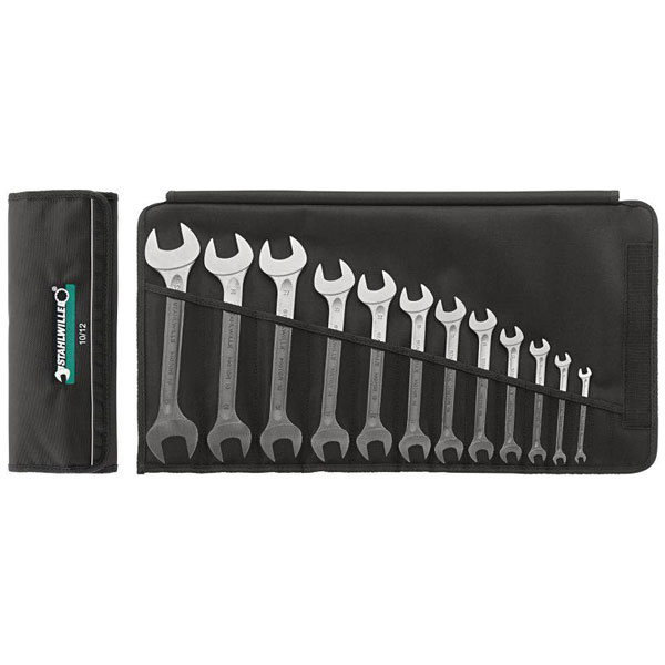 Stahlwille 96400304 10/5 Double-Ended Open Ring Spanner Set 5-piec...
