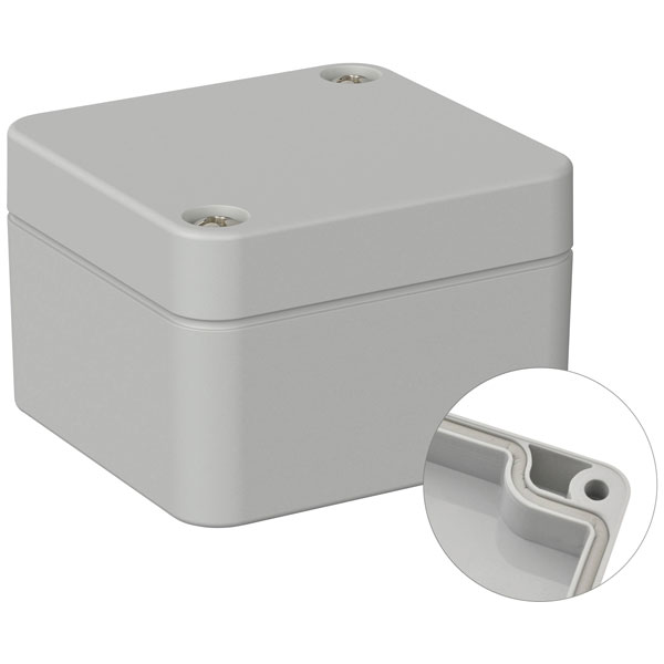 TruComponents 308201 Outdoor casing Polycarbonate (PC) Grey-white ...