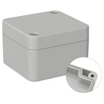 TruComponents 604053 Outdoor casing Polycarbonate (PC) Grey-white (RAL 7035)