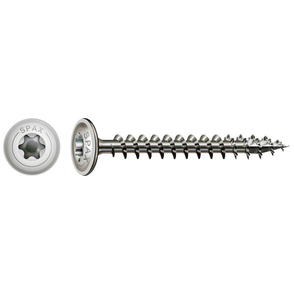 SPAX 0257000800505 Universal Screw 8 x 50mm T-Star Plus Stainless ...