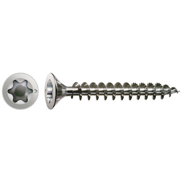 SPAX 1197000500503 Universal Screw 5 x 50mm T-Star + Stainless Ste...