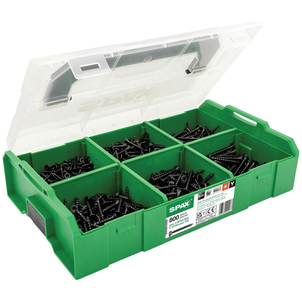 SPAX 5000009162029 Assorter case L-BOXX Mini BLAX 800pc