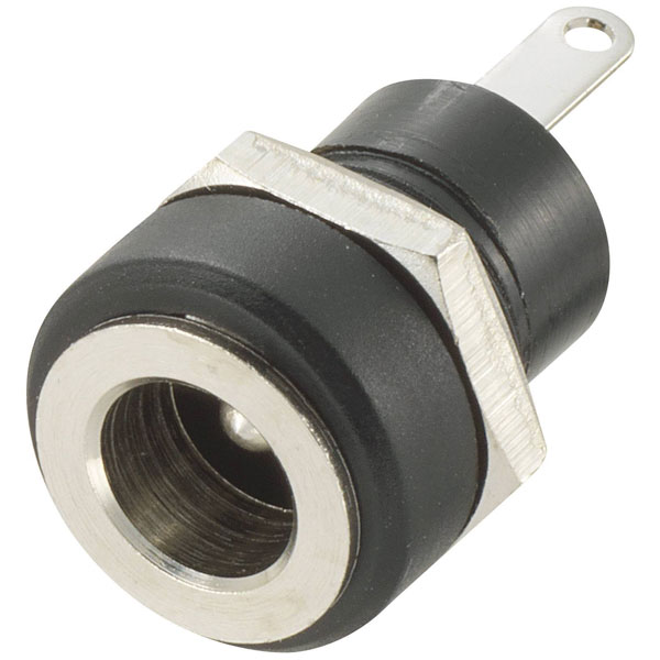 TruComponents 201161 Low power Socket, vertical vertical 4.9 mm 1....