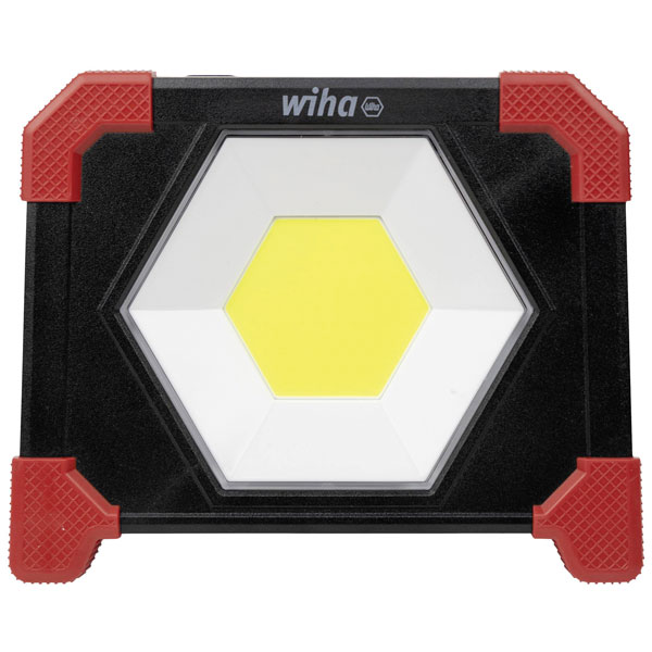 Wiha 45698 SB490FL01 Floodlight Rechargeable 30 W, 3,000 lm