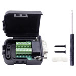 TruComponents 605235 D-SUB socket Pins: 9 Screws