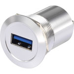 TruComponents 240939 USB A skt 3.0 2x USB 3.0 skt A to 2x USB 3.0 plug A