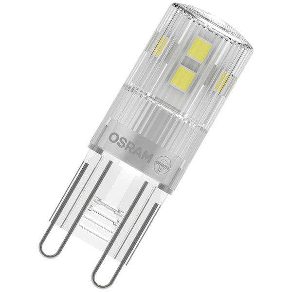 OSRAM 4058075450073 LED BASE PIN G9 2.6W 827 Clear G9 Bulb