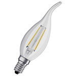 OSRAM 605316 LED Retrofit CLASSIC BA DIM 4W 827 Clear E14