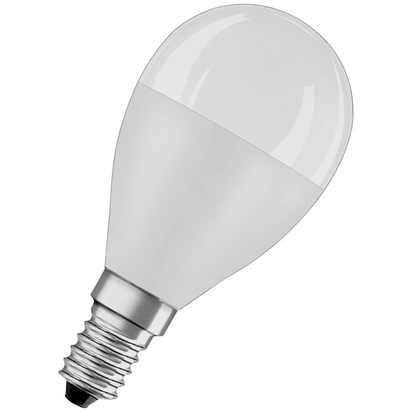 OSRAM 4099854023101 LED STAR CLASSIC P 6.5W 840 Frosted E14 Bulb