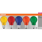 OSRAM 4058075433922 LED STAR DÉCOR CLASSIC A 2.5W 622 Yellow E27 Bulb