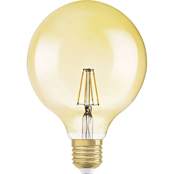 OSRAM 4058075754737 Vintage 1906 LED CLASSIC Globe Dim 6.5W 824 Go...