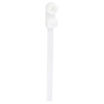 TruComponents 40616 Screw mounted cable ties 200mm 4.8 Ecru Chem-res 100pcs
