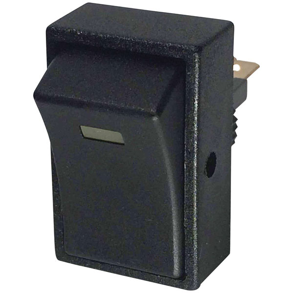 TruComponents 783050 Toggle Panel Mount Off/On 20A Yellow no-illum