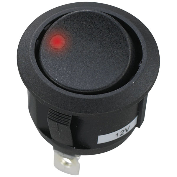 TruComponents 783056 Toggle Switch Panel 1xOn/Off/On Non-illum. Pin