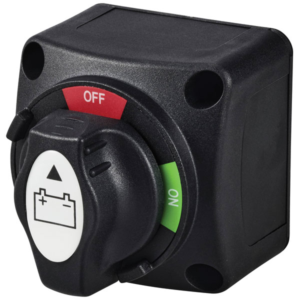 TruComponents 783077 Battery Switch, Surface-Mount, On/Off, IPX8