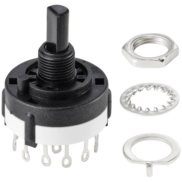 Click to view product details and reviews for Trucomponents 783104 Rotary Switch Panel Mount 3x4 Solder Ip20.
