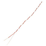 TRUCOMPONENTS 605610 Jumper wire 2x0.28mm² Red/Wh 10m