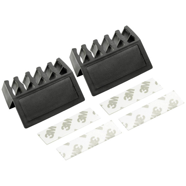 TruComponents 41051 Cable mount Self-adhesive Blk 1pcs