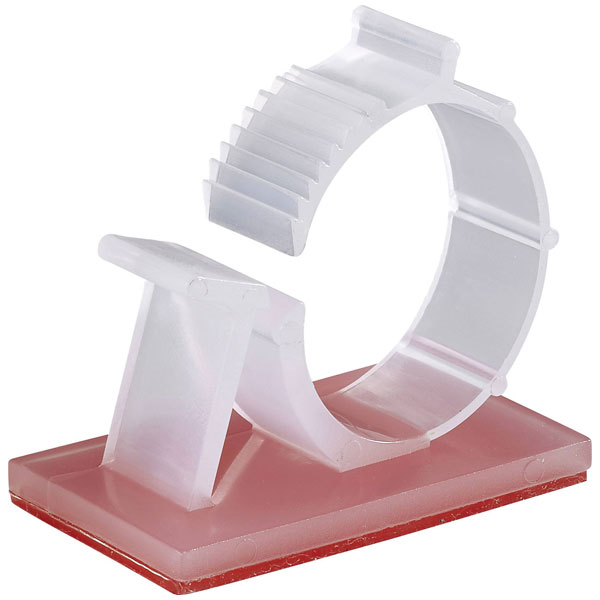 TruComponents 41056 Cable mount Adhesive/Scr fixing Ø16mm + strap ...