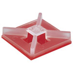 Cable mount Ø7mm 4x thread Clear 1pcs