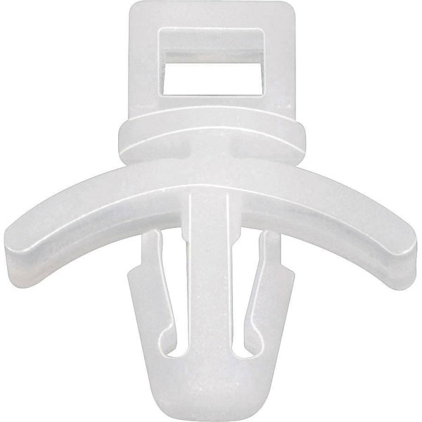 TruComponents 41151 Cable clamp Ø10.10mm Ecru 20pcs