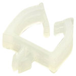 Cable mount Ø12mm + spring toggle Ecru 1pcs