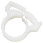 Fastener Ø12mm self-locking/resealable Ecru 1pcs