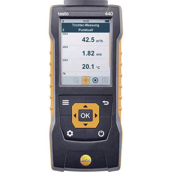 Testo 0560 2605 02 605i Hygrometer measures air temp and humidity
