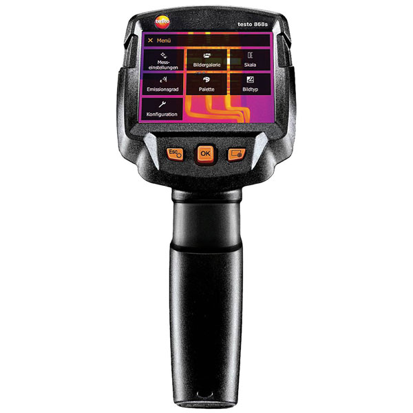 Testo 0560 8684 Testo 868s IR camera, -30 to +650 °C, 160x120 px