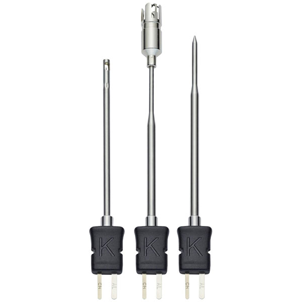 Testo 0602 5093 Temperature sensor with 3 type K sensors for versa...