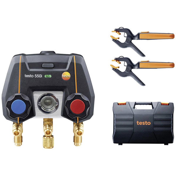 Testo 0564 3550 Smart Set digital manifold Bluetooth app-controlle...