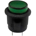 TRUCOMPONENTS 781980 Pushbutton ,Panel Mount,Off/(On),SPST-NO,Solder