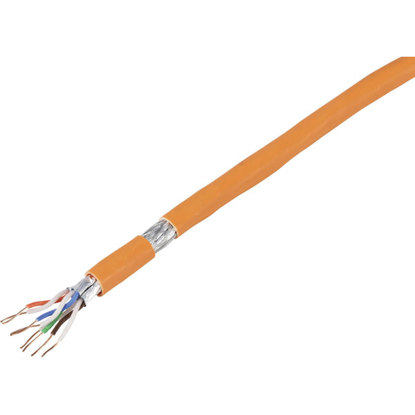 TruComponents 524771 Network cable CAT 7 S/FTP 4x2x0.24mm² Or 305m