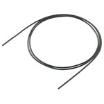 TRUCOMPONENTS 606803 Insulation tubing Black 2 mm PVC /m