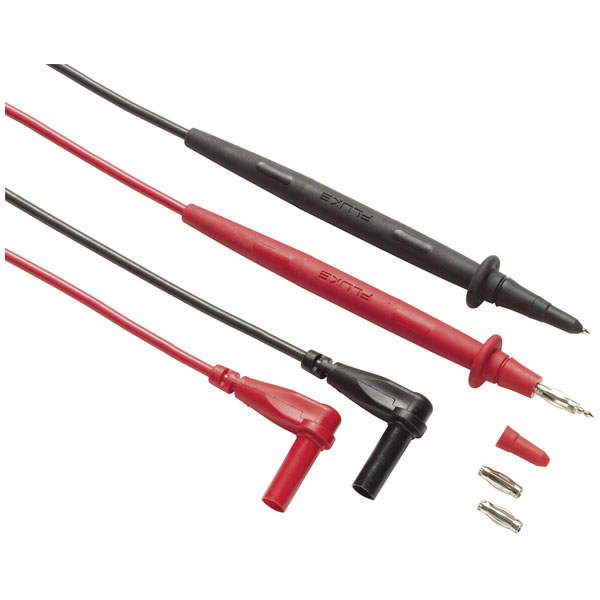 Fluke 2032684 TL76 safety test lead 1.50m 4mm banana jack Black/Re...