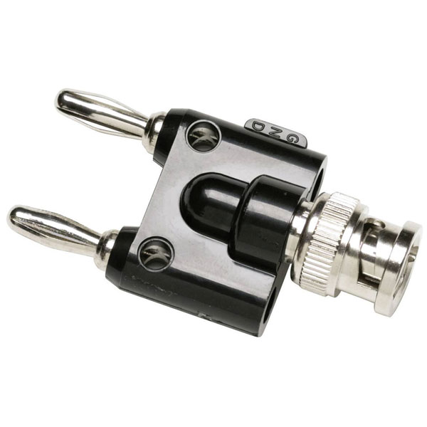 Fluke 2151015 test lead adapter BNC plug 4 mm jack nestable black ...