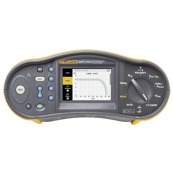 Fluke 5280005 SMFT-1000/KIT PV analyser Versatile solar testing kit